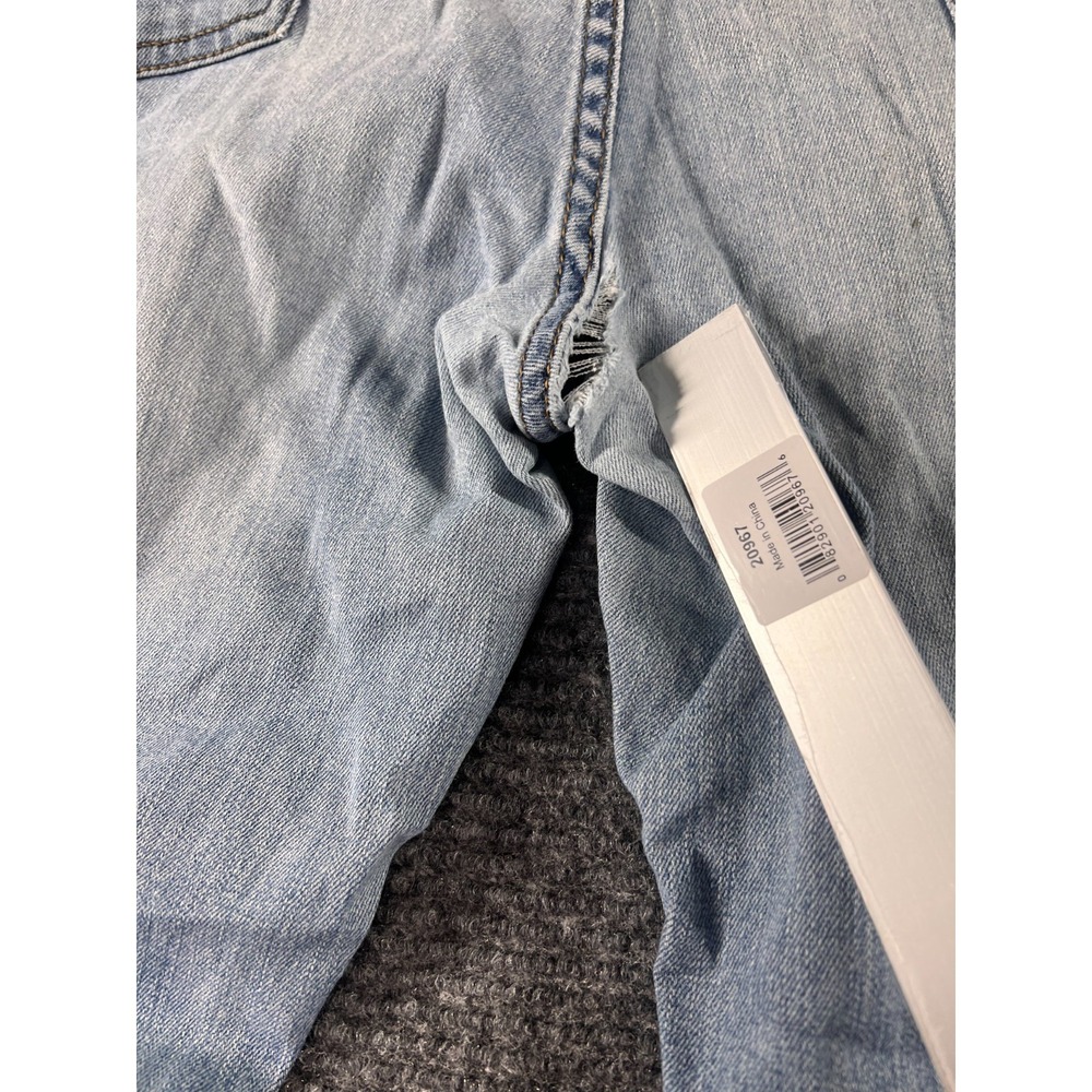Vintage Levis 541 Jeans Mens 34x34 Light Wash Relaxed Straight Y2K Distressed US - Picture 11 of 13